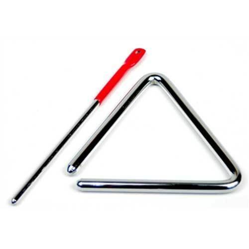 Trophy 8" Triangle W/Striker, Holder, And Clear Protective Bag