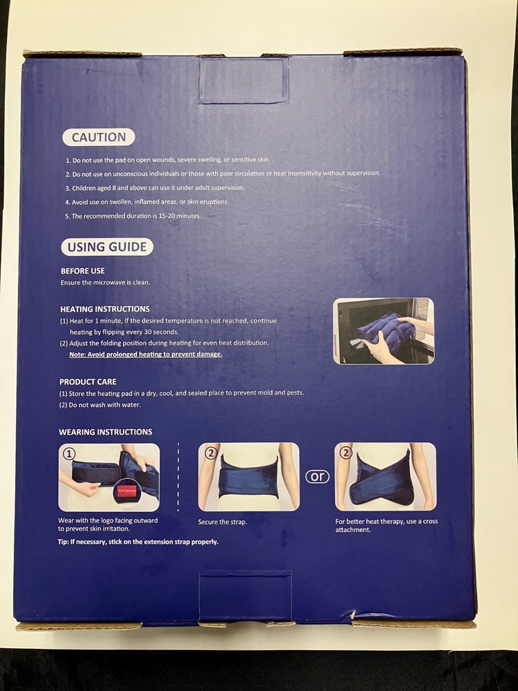 Microwavable Heating Pad New