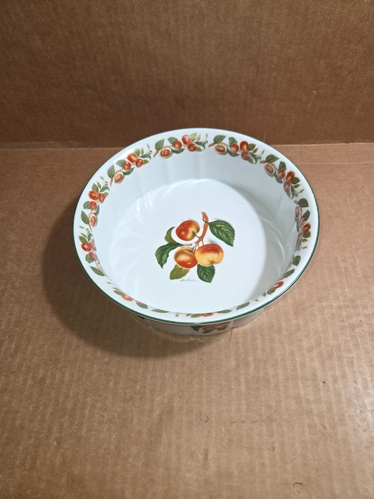 Dish Baking Linea Strauss Belver Fruit Pattern 8.75"