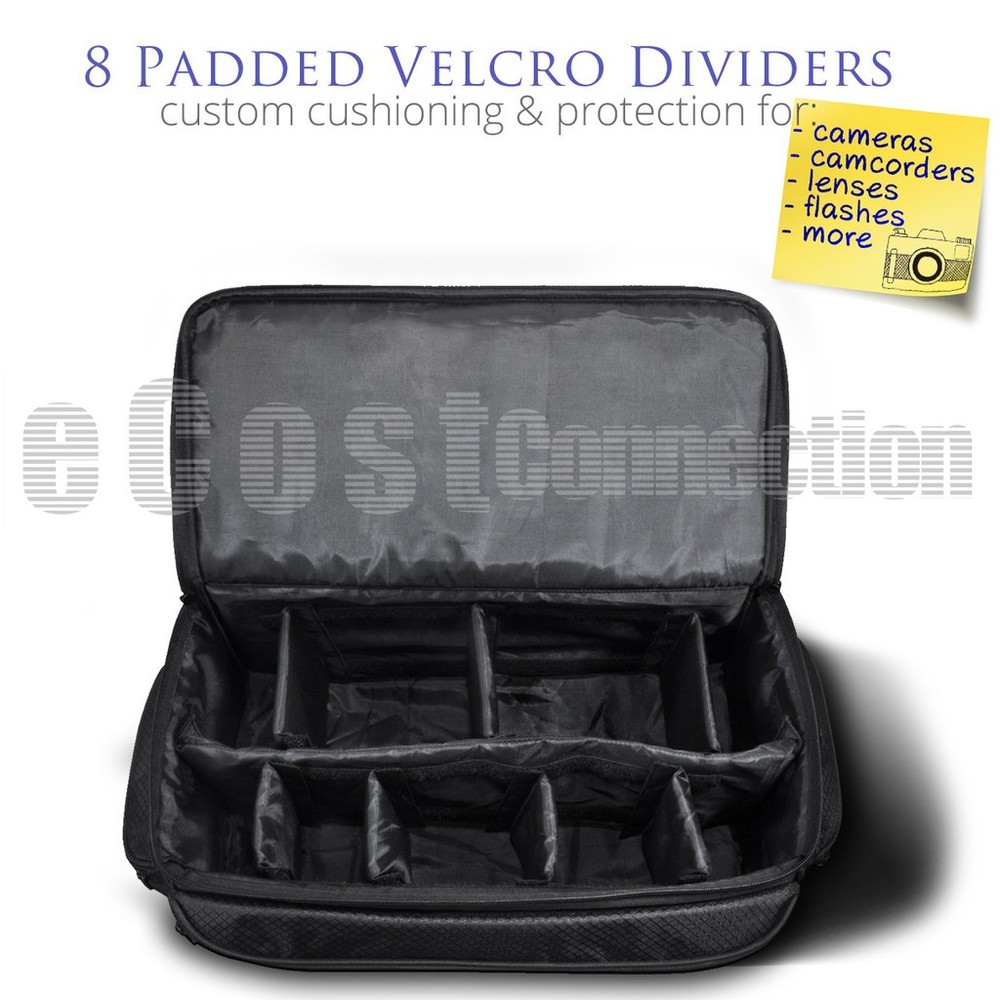 XL Camcorder Soft Padded Camera Camcorder Drone Bag Case