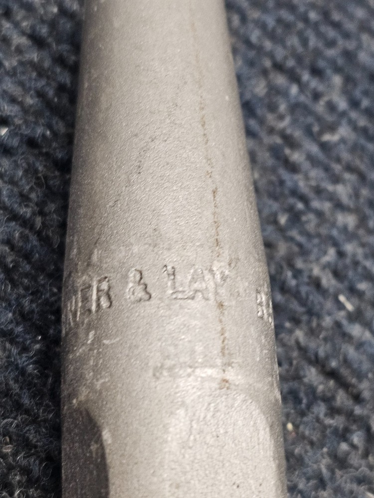 Brunner & Lay 12" Rivet Buster Point Chisel 0.87" Width - Gray