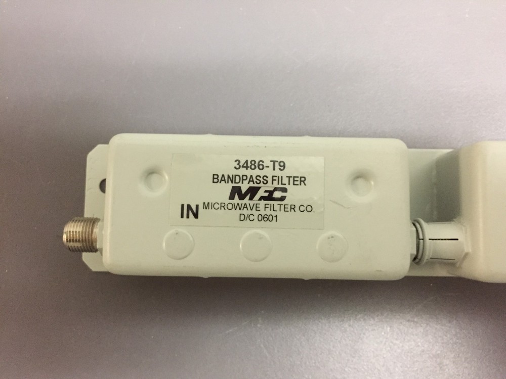 Microwave Filter Company 3486-T9, Bandpass Filter