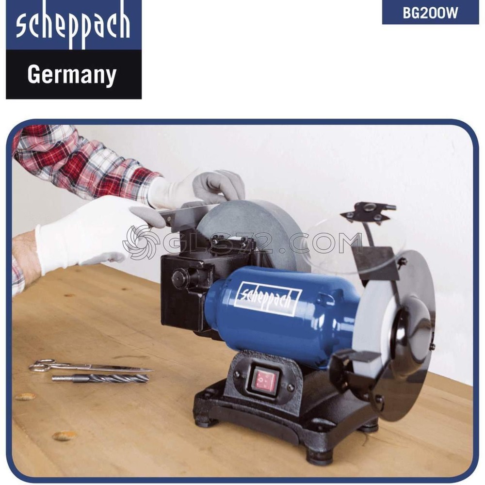 230V WET / DRY BENCH GRINDER250w SCHEPPACH BG200W