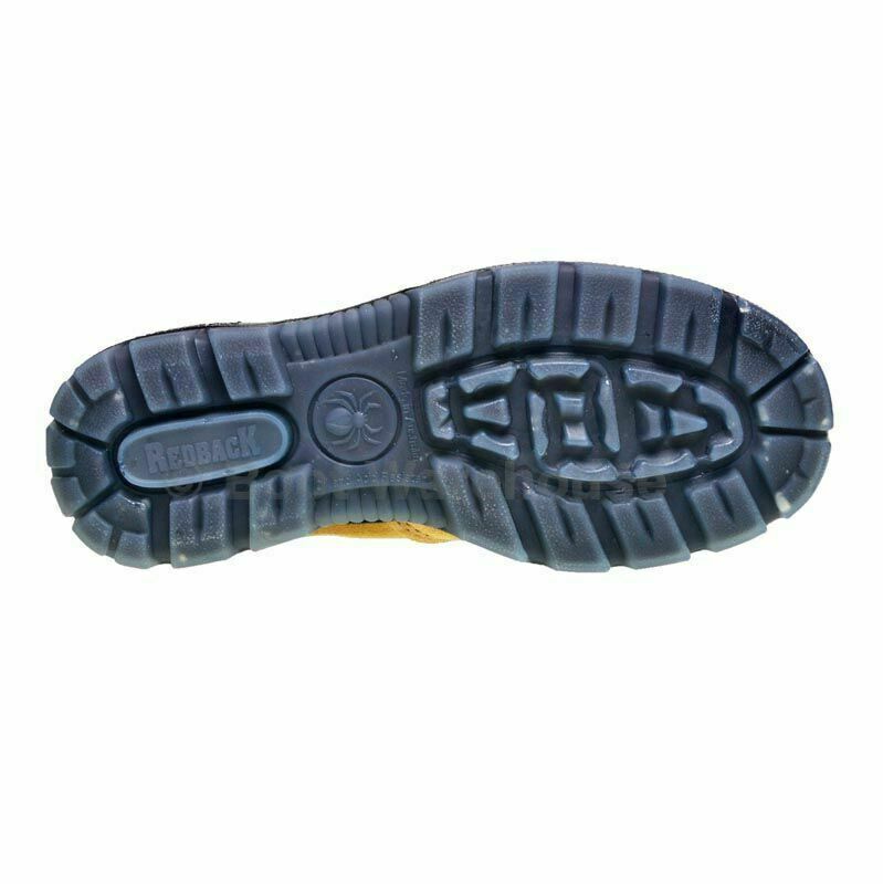 Redback Bobcat UBBA Elastic Sided Soft Toe Work Boots Wheat