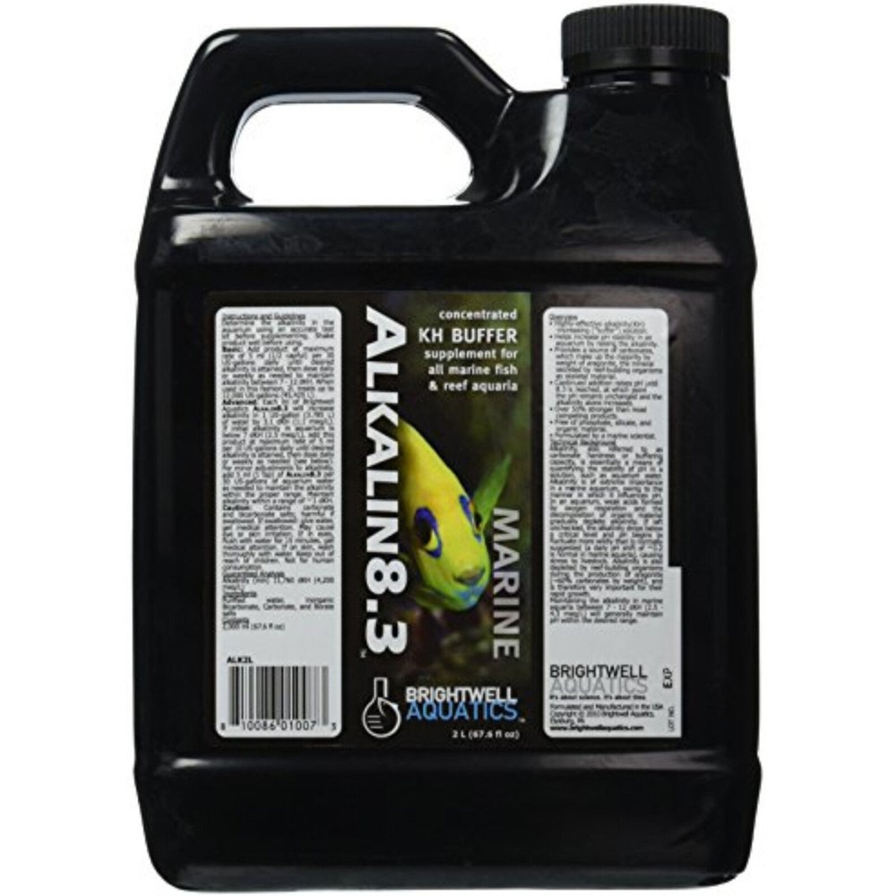 Brightwell Aquatics Alkalin8.3 2 Liters Concentrated Liquid KH Buffer Supplement