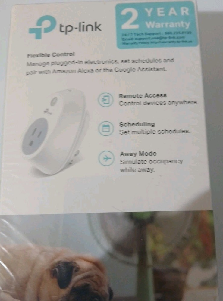 TP-LINK Smart Wi-Fi Plug White HS100 (B1)