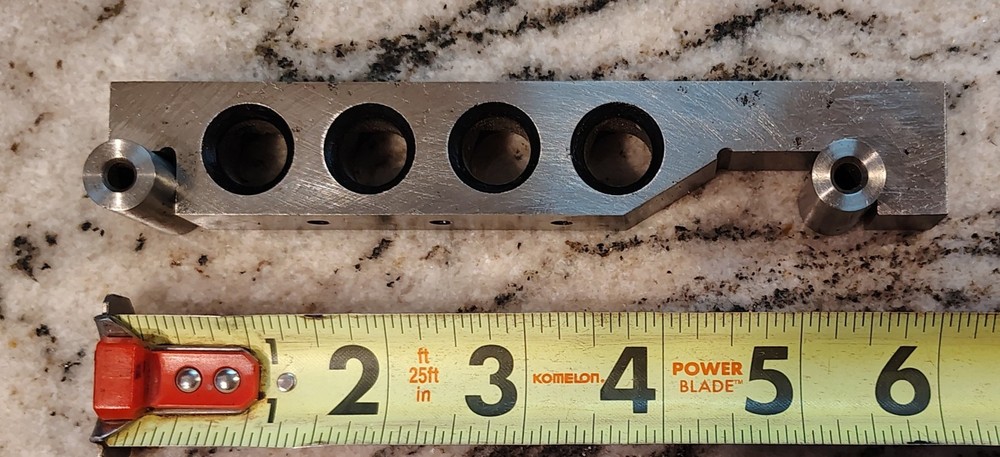 VINTAGE 5" TOOLMAKER BUILT SINE BAR