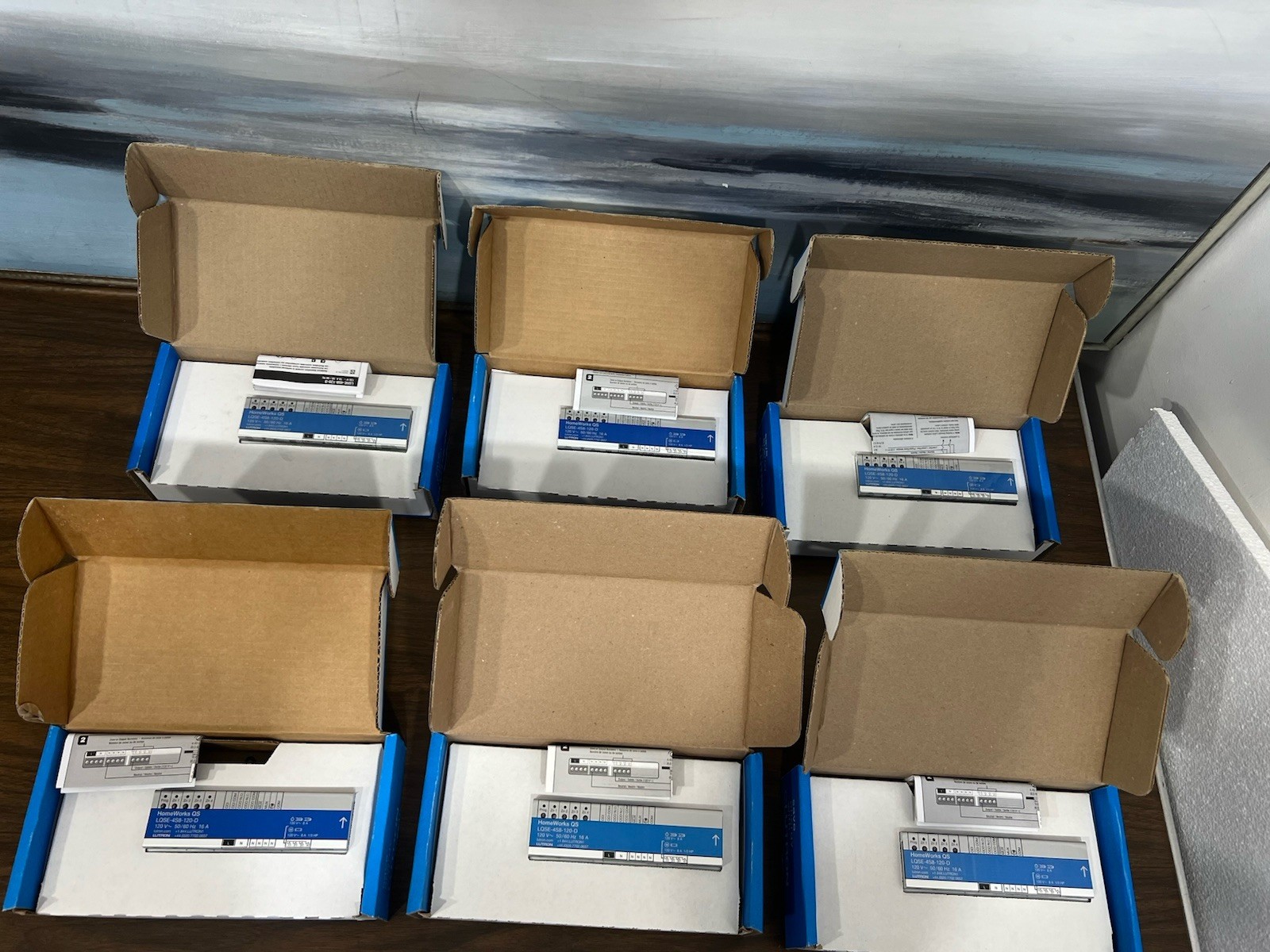 Lutron HomeWorks QS LQSE-4S8-120-D Switching Power Module - ( PRICE FOR 1 UNIT