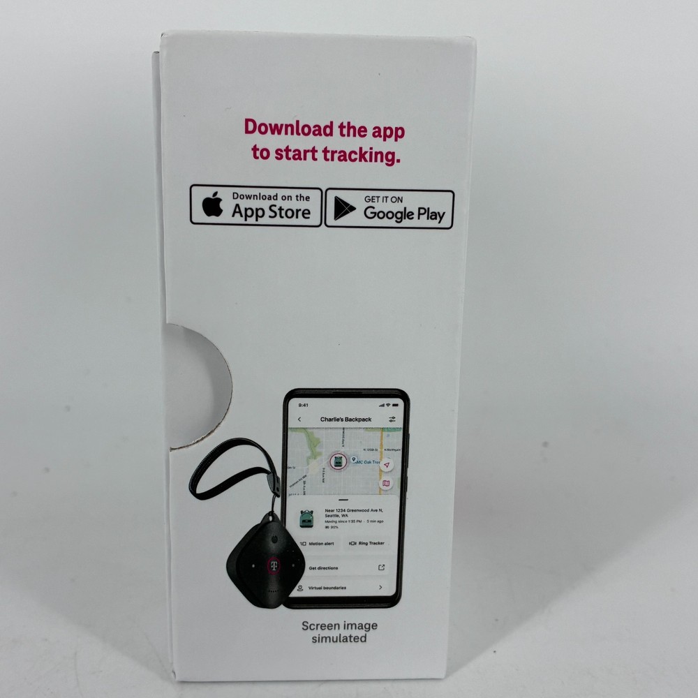 T-Mobile Sync Up Tracker 2nd Gen 4G 64MB Black Kit