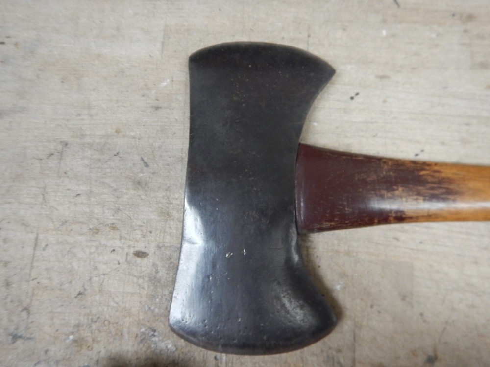 Vintage Keen Kutter 4 pound Double bit axe with straight Handle