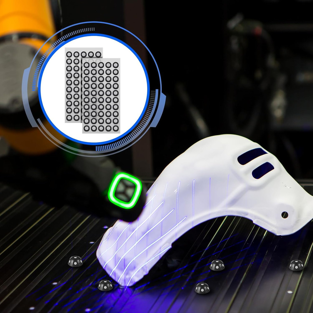 6-Piece Multi-Angle Marker Set for Accurate 3D Scanning and Tracking