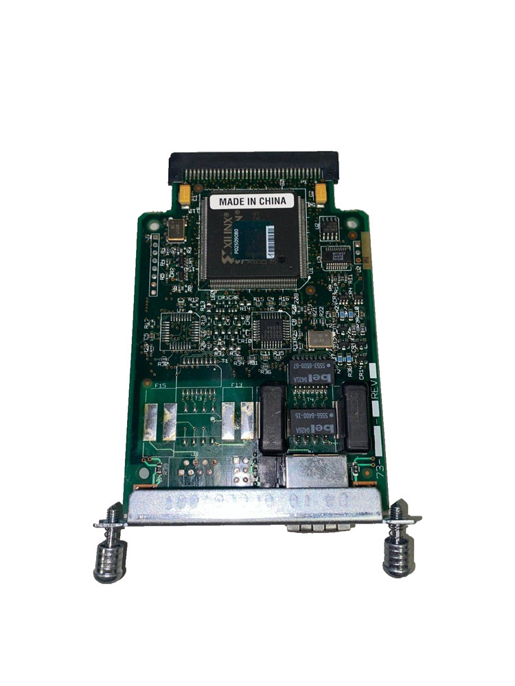Genuine Cisco VWIC2-1MFT-T1/E1 Multiflex Trunk Voice WAN Interface Module Card