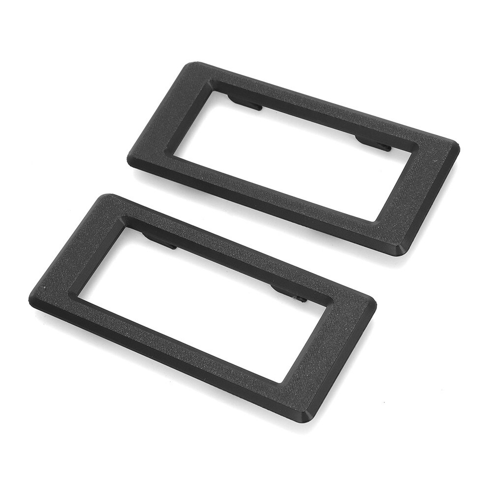 Interior Door Handle Bezel Trim For 1987-1996 Dodge Dakota Left&Right ABS Black