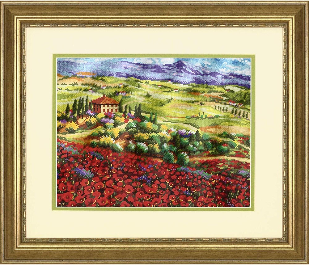 Dimensions Needlepoint Kit - Tuscan Poppies