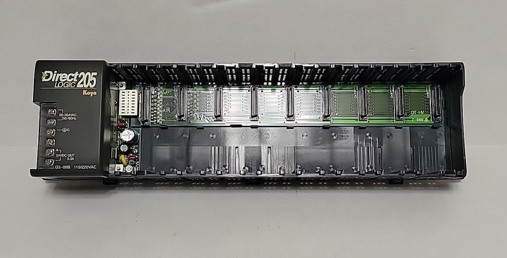 Koyo Automation Direct Logic D2-09B Directlogic Slot Chassis Rack Module Unit