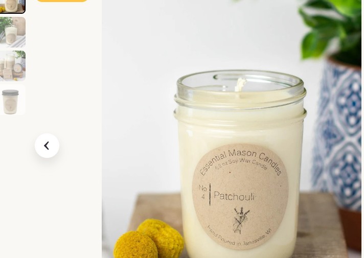 atchouli Soy Candl