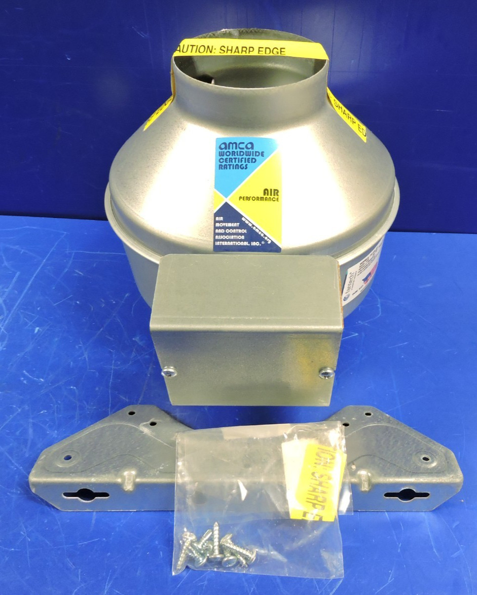 Fantech FG 4XL Inline Centrifugal Fan 4-Inch Duct 170 CFM New