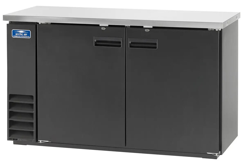 Arctic Air ABB60 60" 2 Solid Door Back Bar Cooler