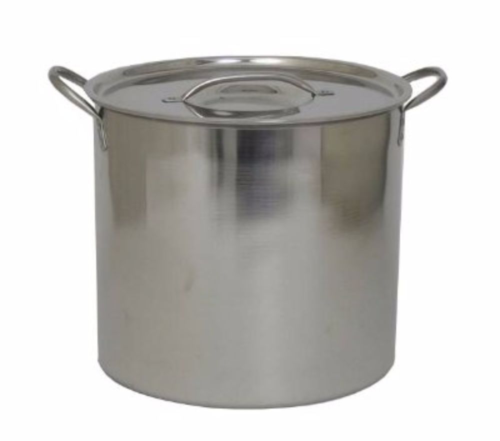 Economy Stainless Steel Brewing Pot, 5 Gallon