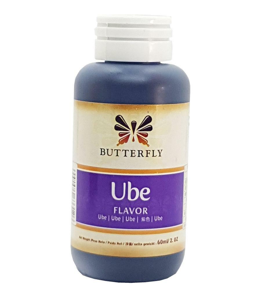 Butterfly Ube Purple Yam Flavoring Paste Extract 2 oz.