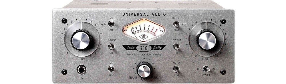Universal Audio 710 Twin Finity Microphone Preamp