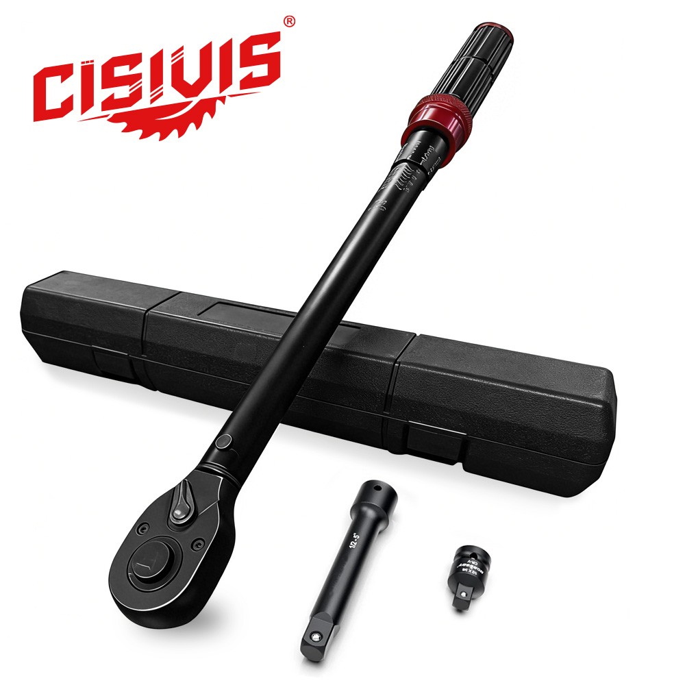 1/2" Torque Wrench Snap Socket Professional Drive Click Type Ratcheting