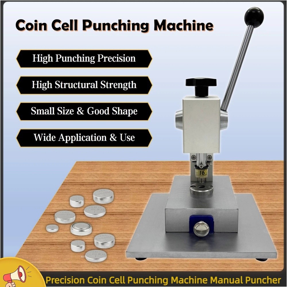 Precision Coin Cell Punching Machine Manual Puncher
