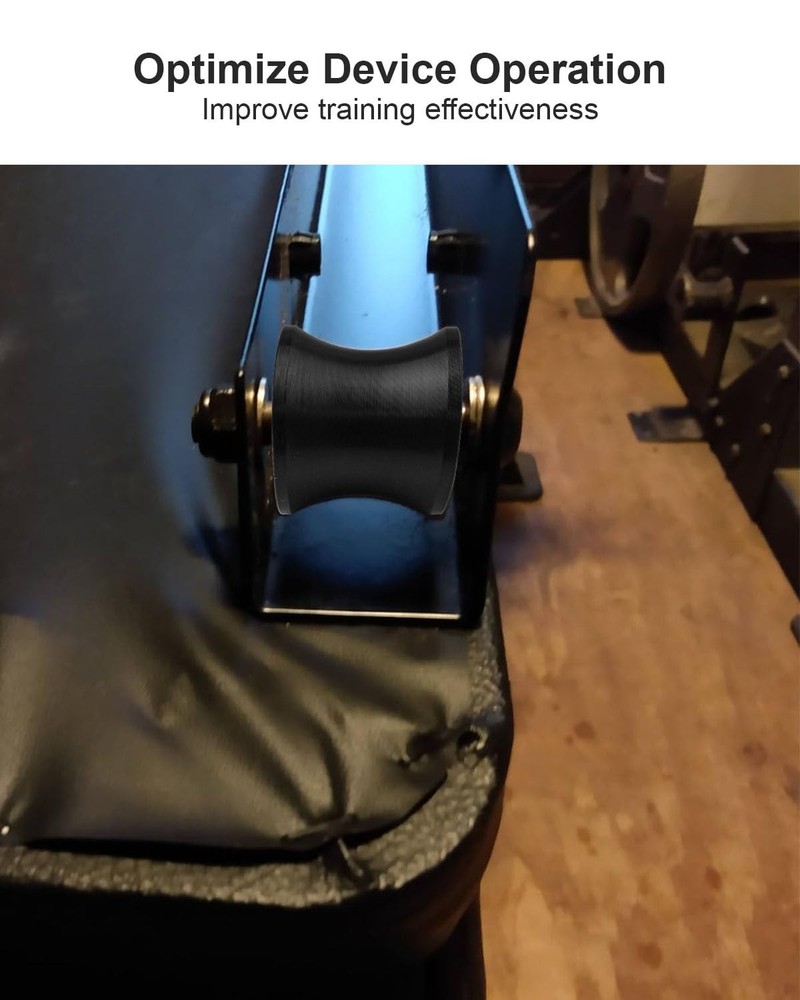 4 PCS Gym Replacement Wheel Rollers Fits Total Trainer Pilates Pro Models