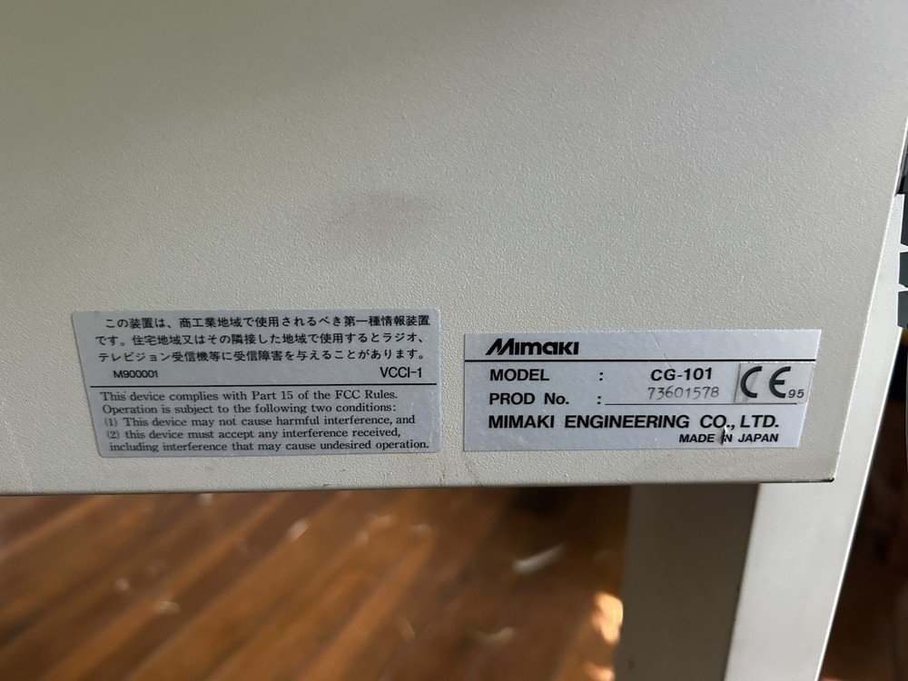 Mimaki CG-101 Plotter