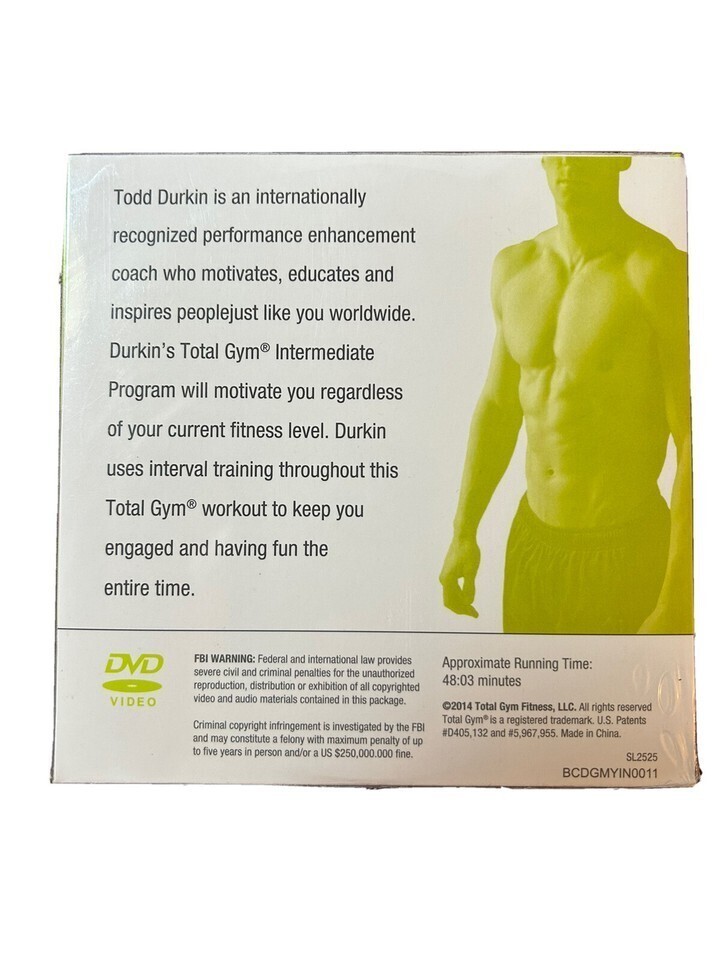 Total Gym Workout DVD Set