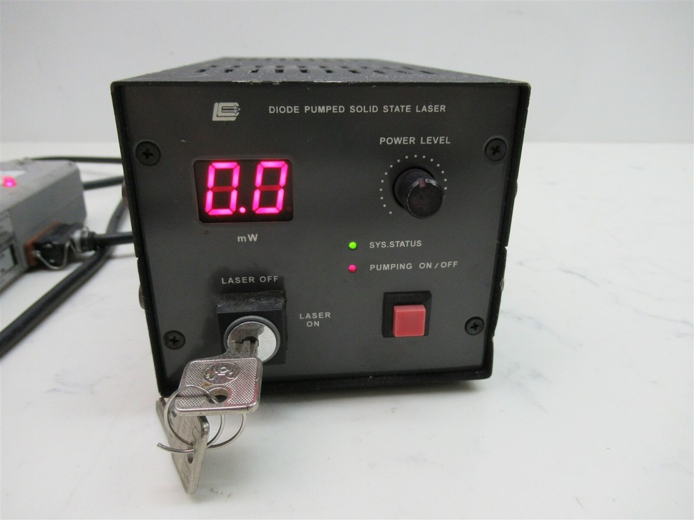 LC Laser Compact Diode Pumped Solid State Green Laser LCS-DTL-011A Unit w/ Keys