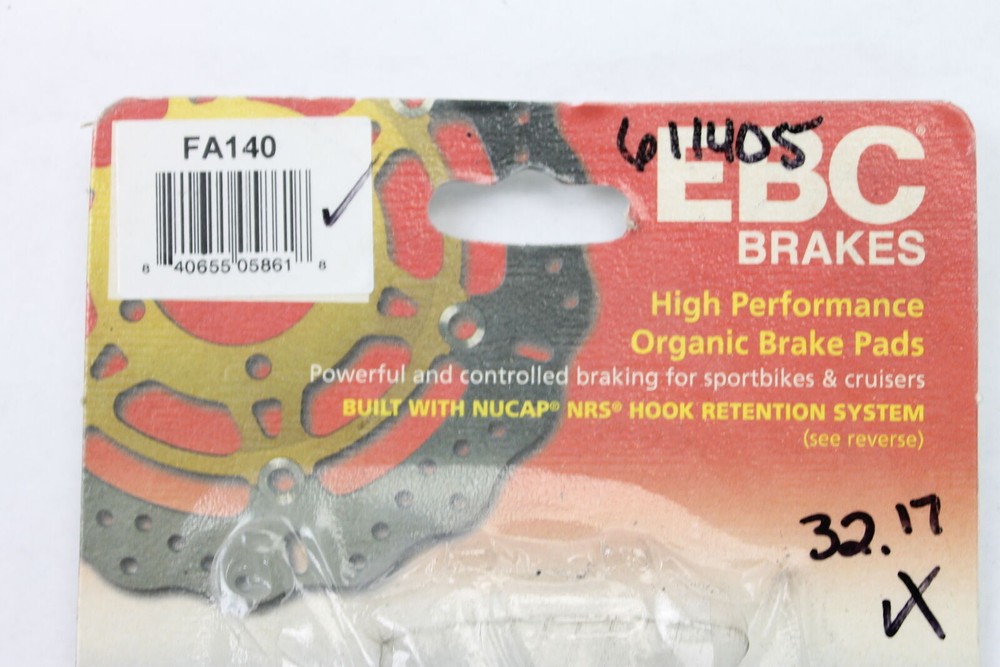 EBC Brake Pads FA140 (OPENED)