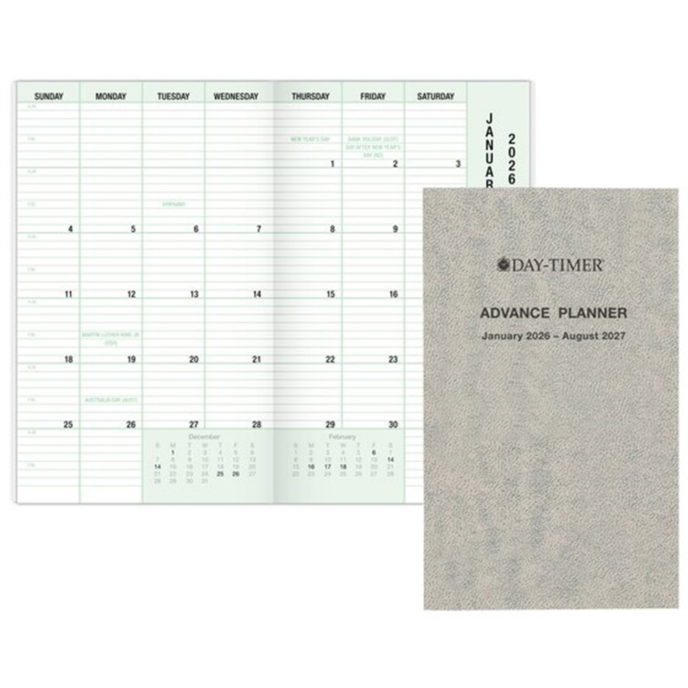 Day-Timer 2026-2027, 20-Mth Advance Planner Refill, Compact, 3" x 5"