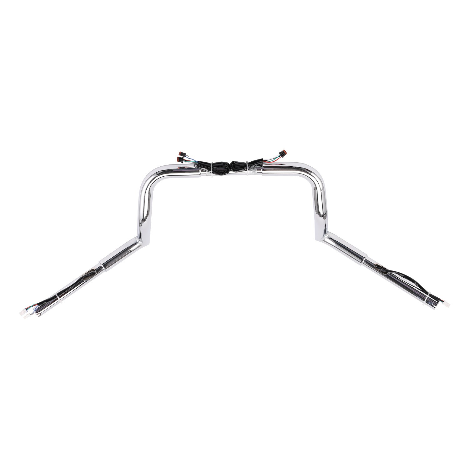 PREWIRED 10/12/14" In Meathook Handlebar for Harley Touring Electra Street Glide