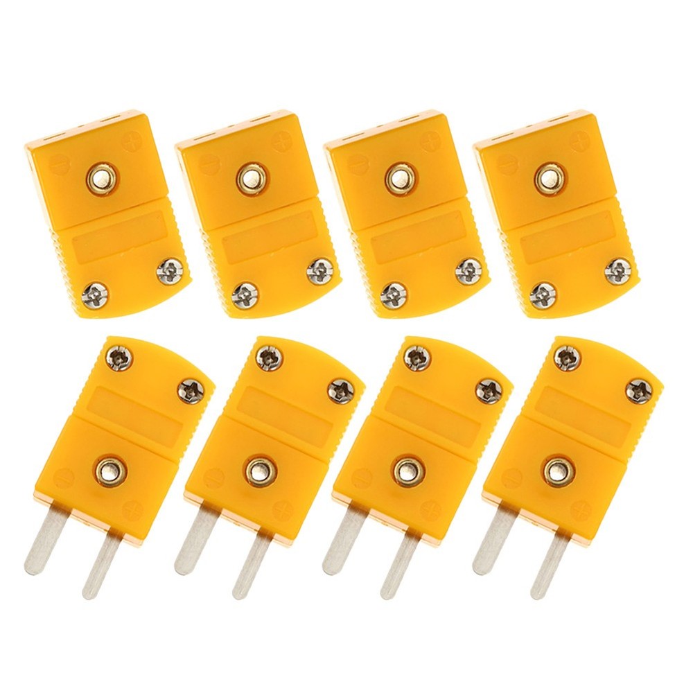 2 Pairs K Type Mini-connector Thermocouple Replacement Connectors Electrical