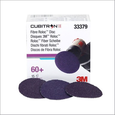 3M 33379, 2 inch Cubitron Roloc Discs 60+ Grit