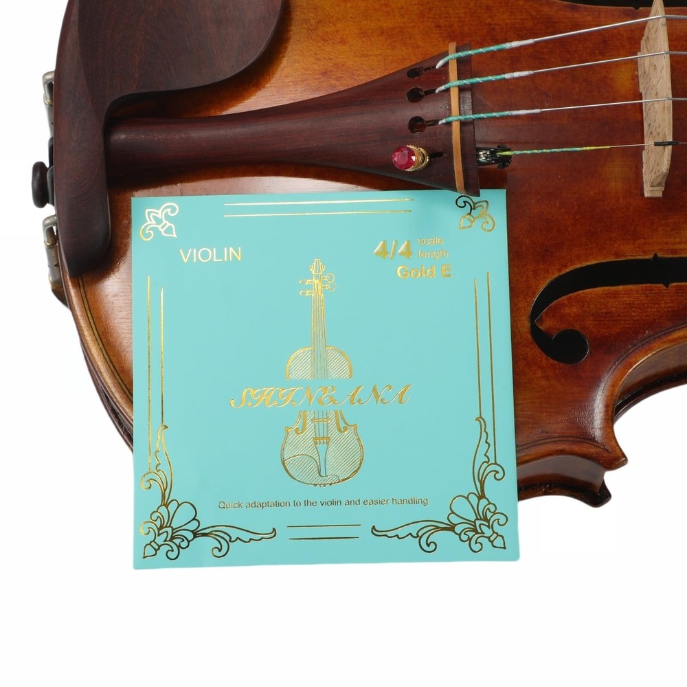 Violin Strings Full Set, Violin Strings , Carbon Steel Core, Medium Tension,L...