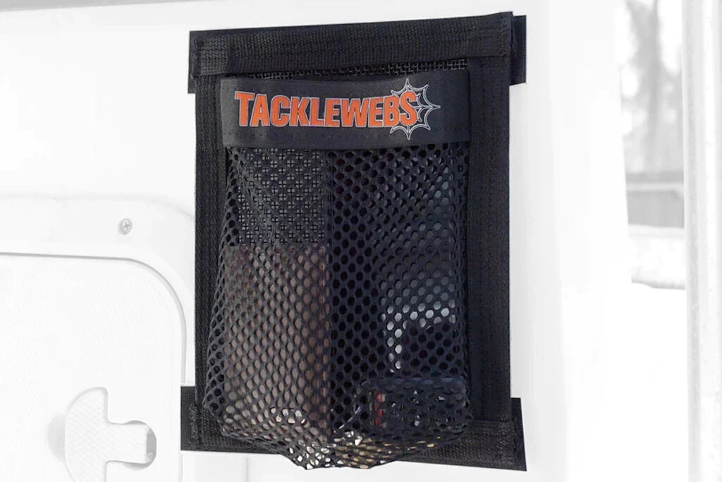 TackleWebs  TW79BLKV  Instant Gear Storage Pocket, 7" x 9", NO DRILL Install |B7