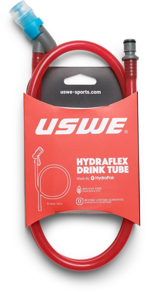 USWE Hydraflex Hydration Pack Drink Tube Red