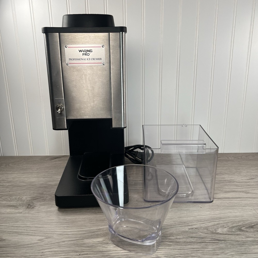 Waring Pro Ice Crusher Model IC70 Professional Ice Crusher TESTED WORKING