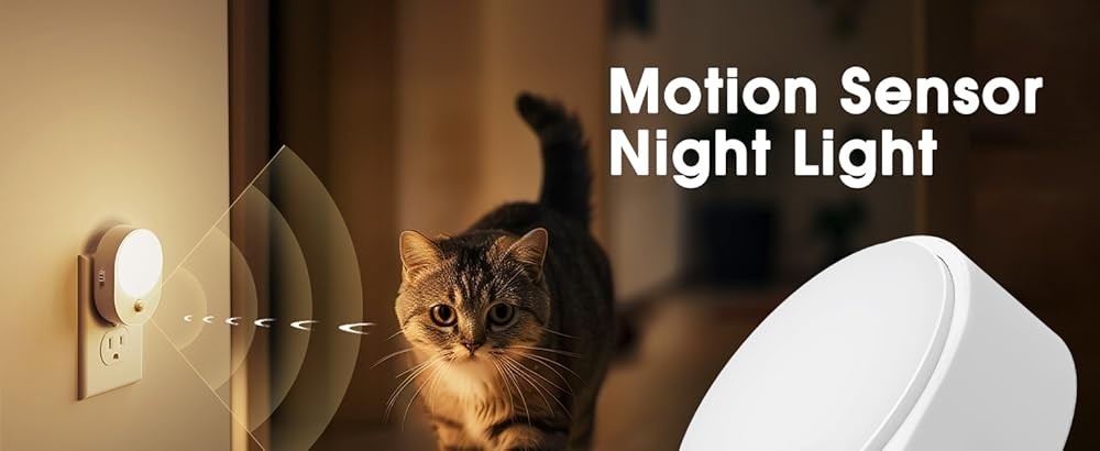 Mot Sensor Night Light, [] Night Lights Plug into Wall,