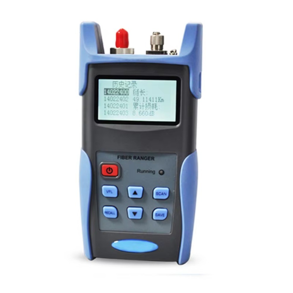 Fiber Optic Tester with VFL - Basic OTDR Function for Cable Fault Detection​