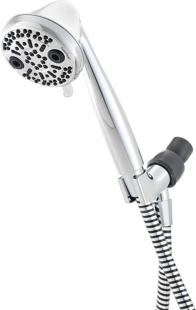 Oxynics 87146 PowerFlow Chrome Handheld Shower Head
