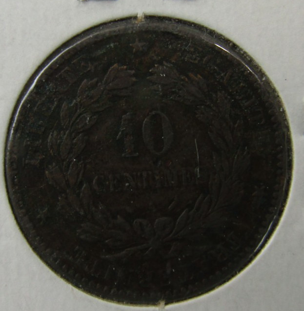 FRANCE, 10 CENTIMES, 1894A