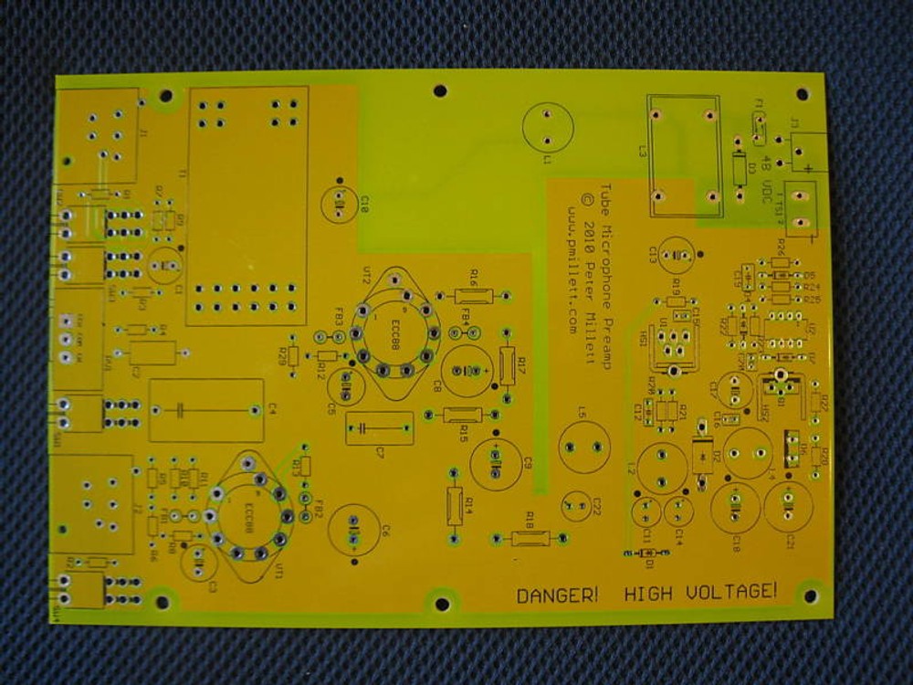 DIY PCB - High-end Tube Microphone Preamp