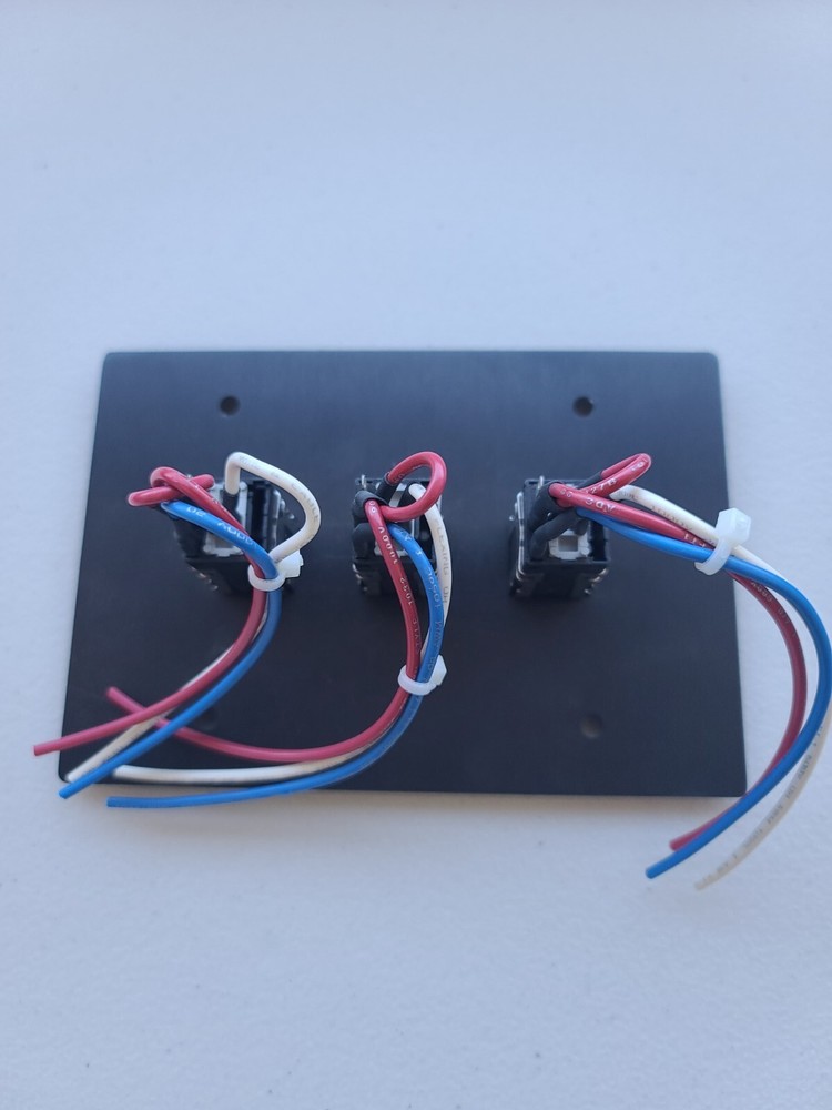 Tech West Remote Control Panel 2-vac 1-air PN: CP-2V1A