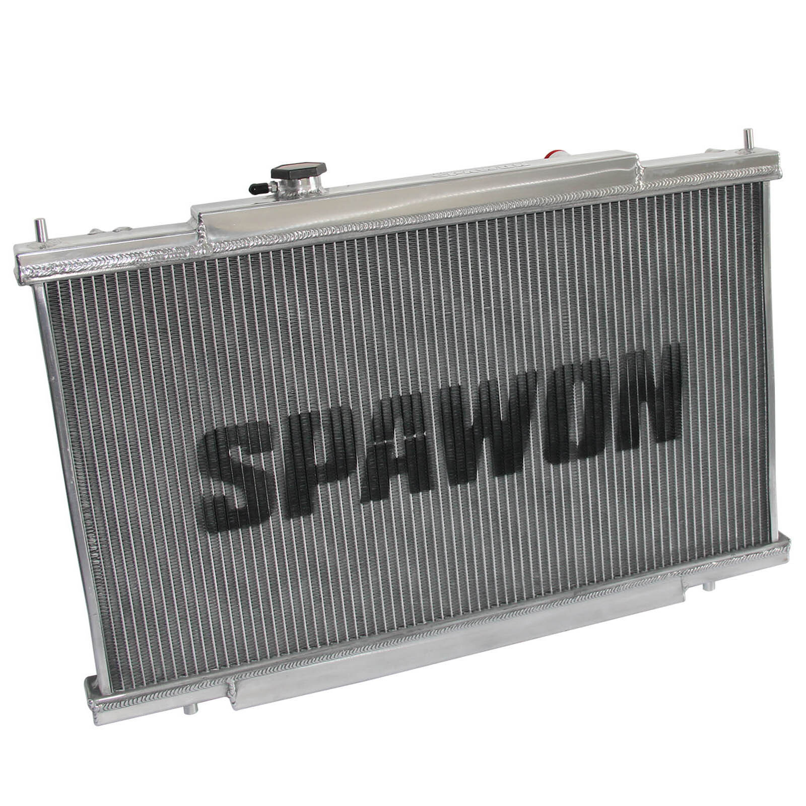 SPAWON Aluminum Radiator For Honda CRV Element 2.4L L4 2002-2006 2 Row MT 2443