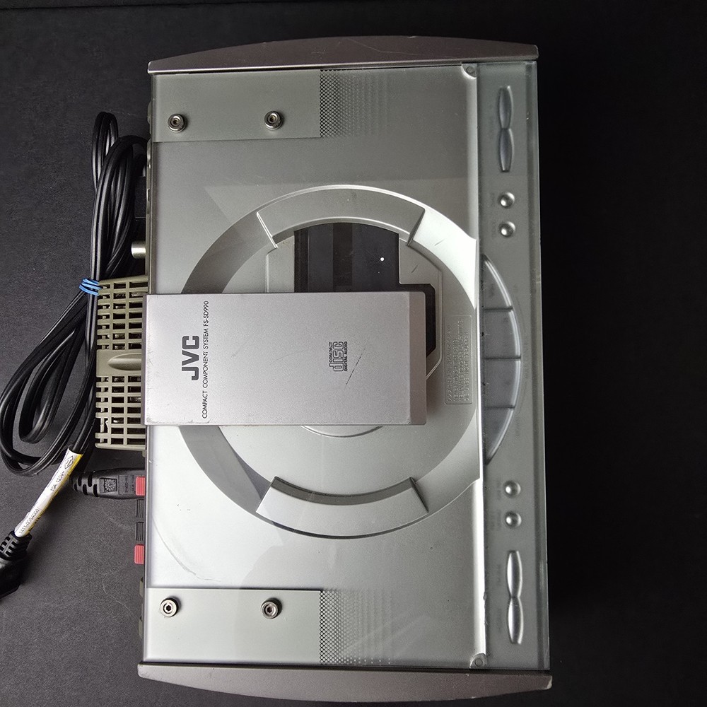 JVC CA-FSSD990 Compact Component CD Player AM FM Stereo System No Remote -TESTED