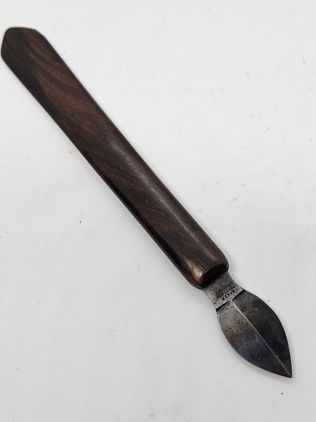 Antique 1800's Single Blade Barber's Bloodletting Quack Medical Scalpel Fleam