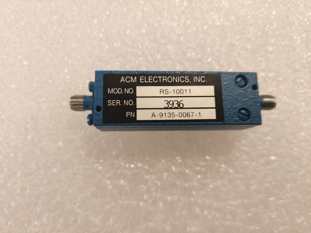 ACM RS-10011 Band Pass Filter